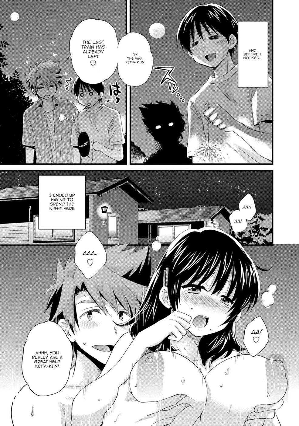 Hentai Manga Comic-Niizuma Osenaka Nagashimasu-Chapter 10-7